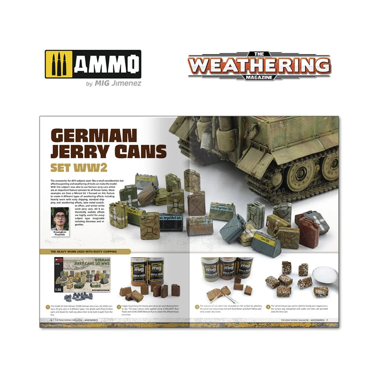 THE WEATHERING MAGAZINE 32 - Accessories (English) - AMMO by MIG Ji...