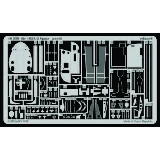 He 162A-2 Spatz für Tamiya Bausatz - Eduard Accessories 49339