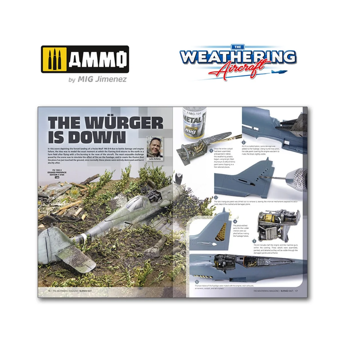 THE WEATHERING MAGAZINE 33 - Burn Out (English) - AMMO by MIG Jimen...