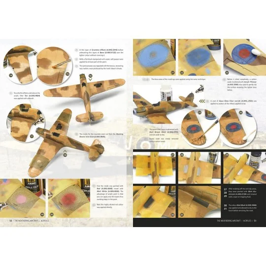 THE WEATHERING AIRCRAFT 25 - Acrylics (English) - AMMO by MIG Jimen...