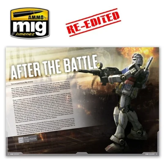 IN COMBAT - Painting Mechas (English) - AMMO by MIG Jimenez A.MIG-6013