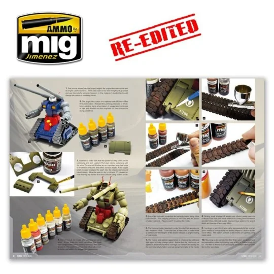 IN COMBAT - Painting Mechas (English) - AMMO by MIG Jimenez A.MIG-6013