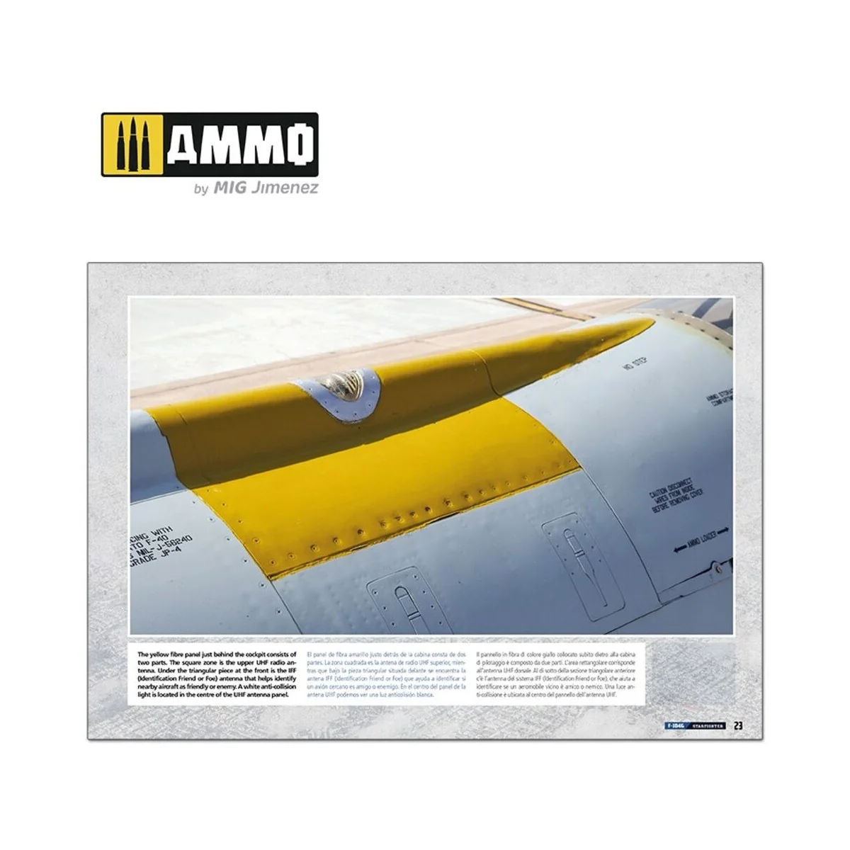 F-104G Starfighter - VISUAL MODELERS GUIDE (English, Castellano, It...