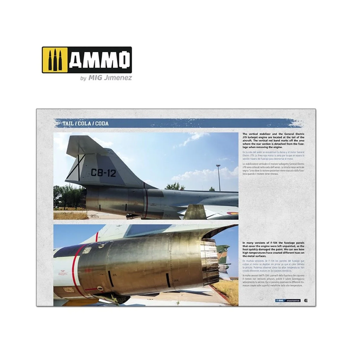 F-104G Starfighter - VISUAL MODELERS GUIDE (English, Castellano, It...