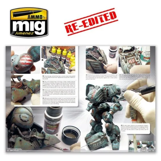 IN COMBAT - Painting Mechas (English) - AMMO by MIG Jimenez A.MIG-6013