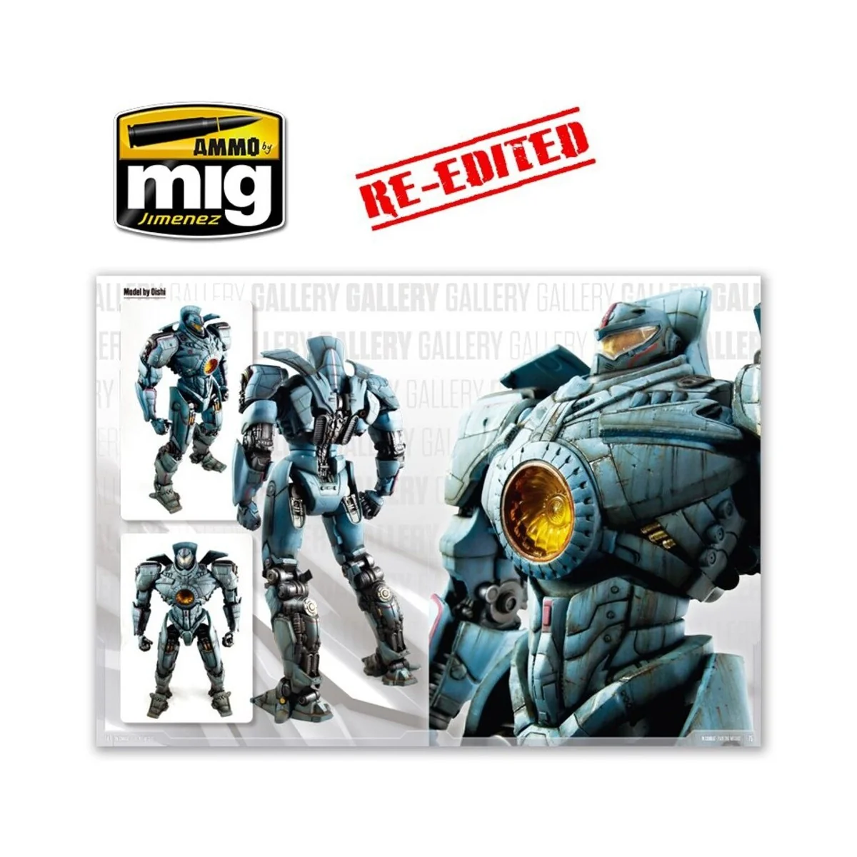 IN COMBAT - Painting Mechas (English) - AMMO by MIG Jimenez A.MIG-6013