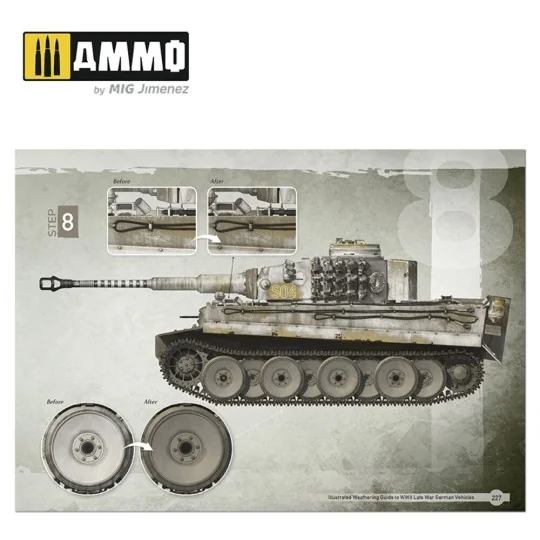 Illustrated Weathering Guide to WWII Late German Vehicles (English,...
