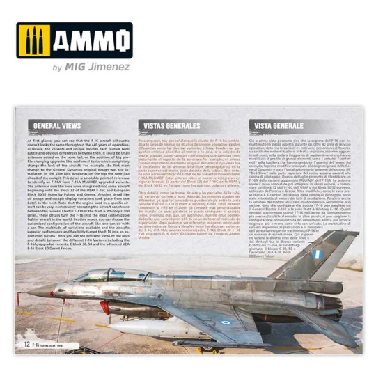 F-16 Fighting Falcon / VIPER - VISUAL MODELERS GUIDE (English, Cast...