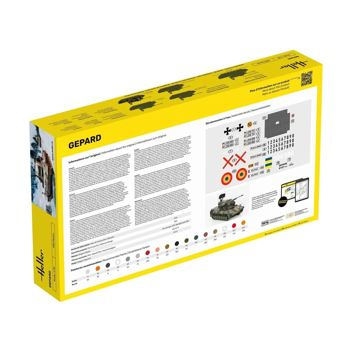 STARTER KIT Gepard - Heller 57127