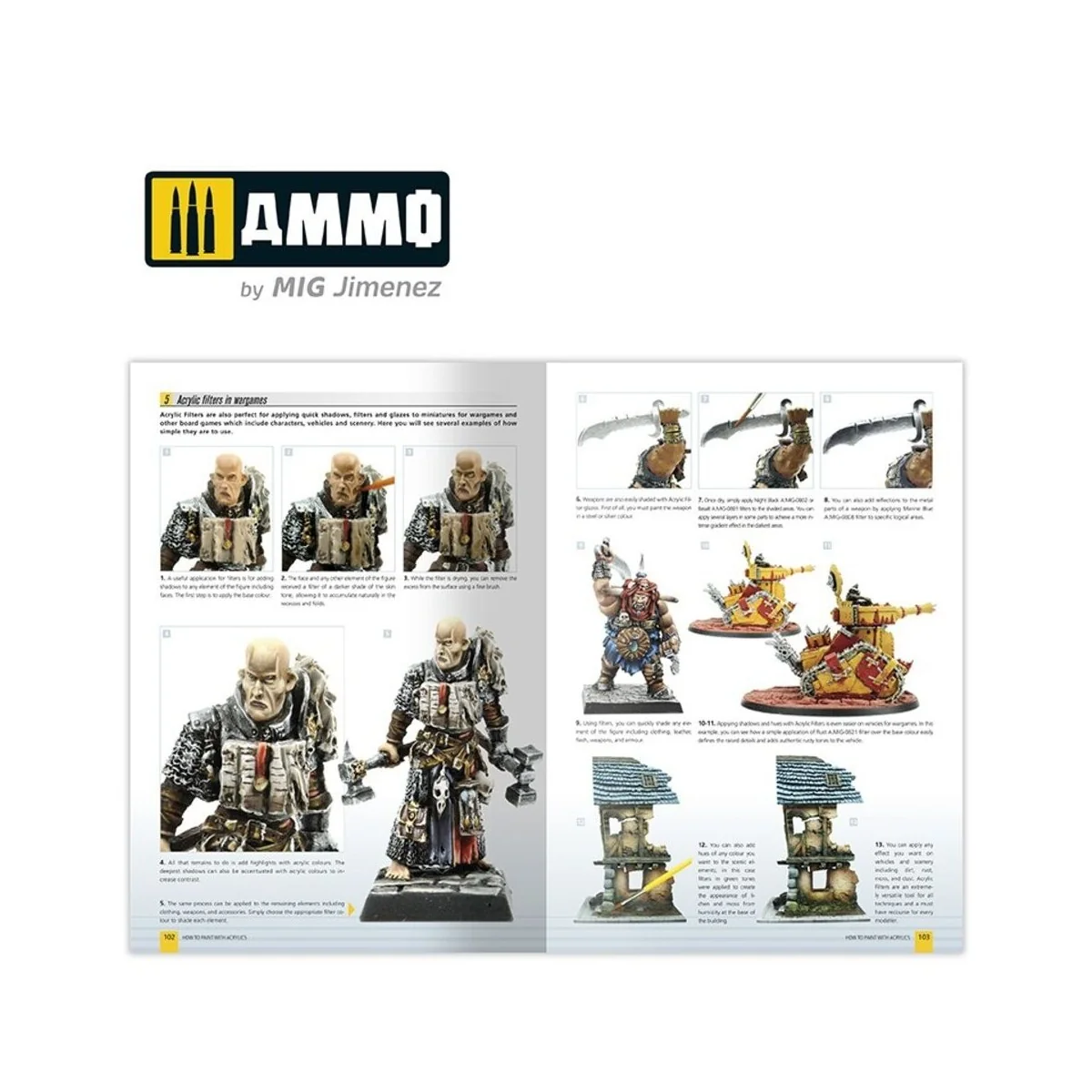 AMMO MODELLING GUIDE - How to Paint with Acrylics 2.0 (English) - A...