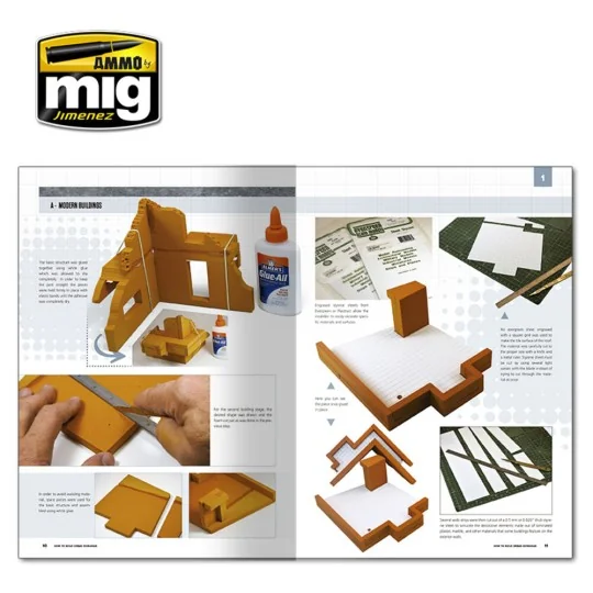 MODELLING SCHOOL - Urban Dioramas (English) - AMMO by MIG Jimenez A...