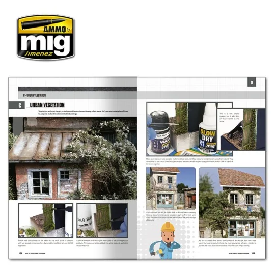 MODELLING SCHOOL - Urban Dioramas (English) - AMMO by MIG Jimenez A...
