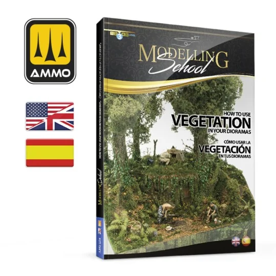 MODELLING SCHOOL - How to use Vegetation in your Dioramas (Multilin...