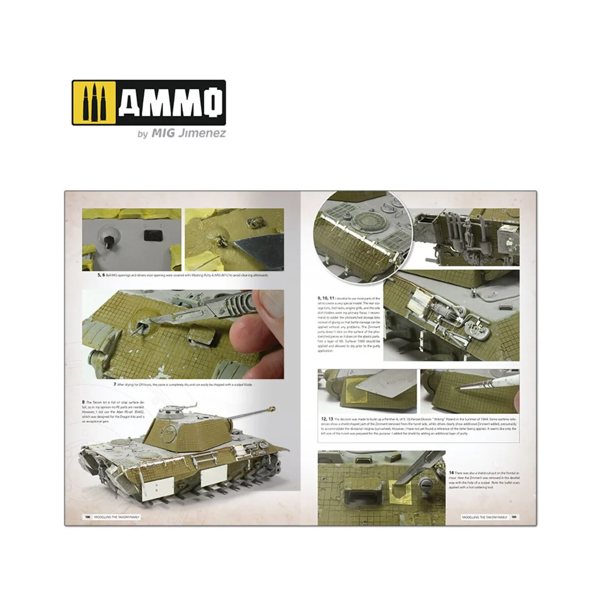 Panthers - Modeling the TAKOM Family (English) - AMMO by MIG Jimene...