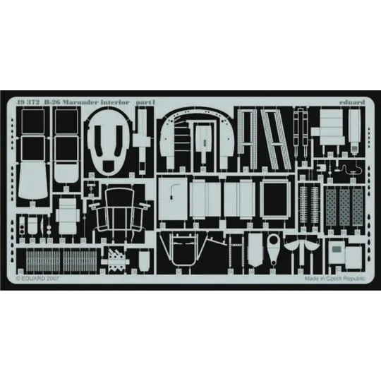 B-26 Marauder interior für Revell/Monogram Bausatz, 1/48 - Eduard A...