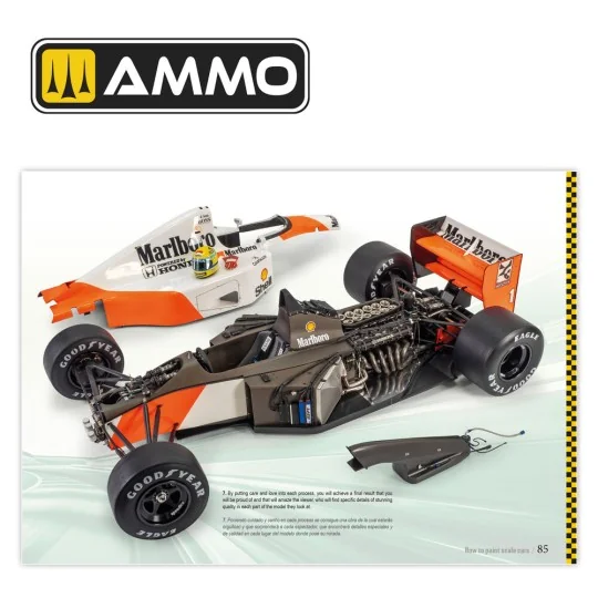 How to Paint Scale Cars ENGLISH, SPANISH - AMMO by MIG Jimenez A.MI...