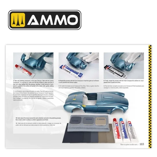 How to Paint Scale Cars ENGLISH, SPANISH - AMMO by MIG Jimenez A.MI...