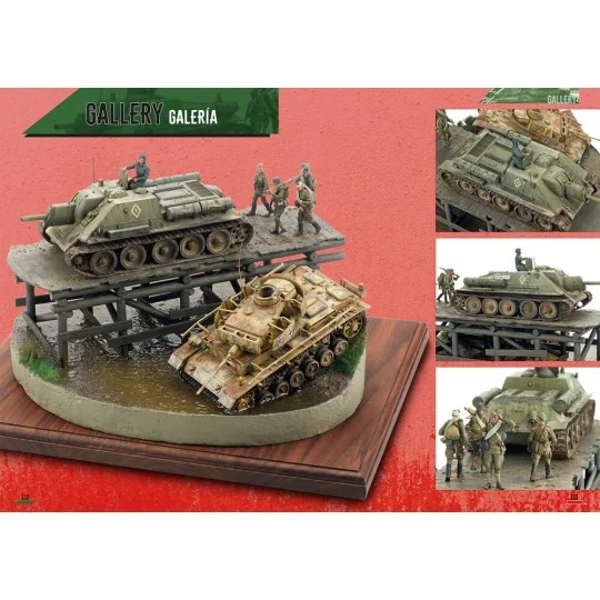 Battle of Kursk in DIORAMAS (Bilingual) - AMMO by MIG Jimenez A.MIG...
