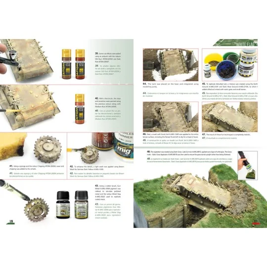 Battle of Kursk in DIORAMAS (Bilingual) - AMMO by MIG Jimenez A.MIG...