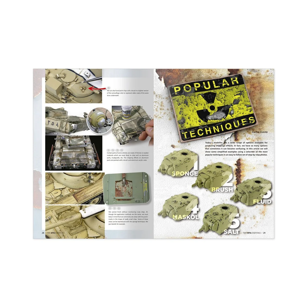 TWM AFVs ESSENTIALS (English) - AMMO by MIG Jimenez A.MIG-6318