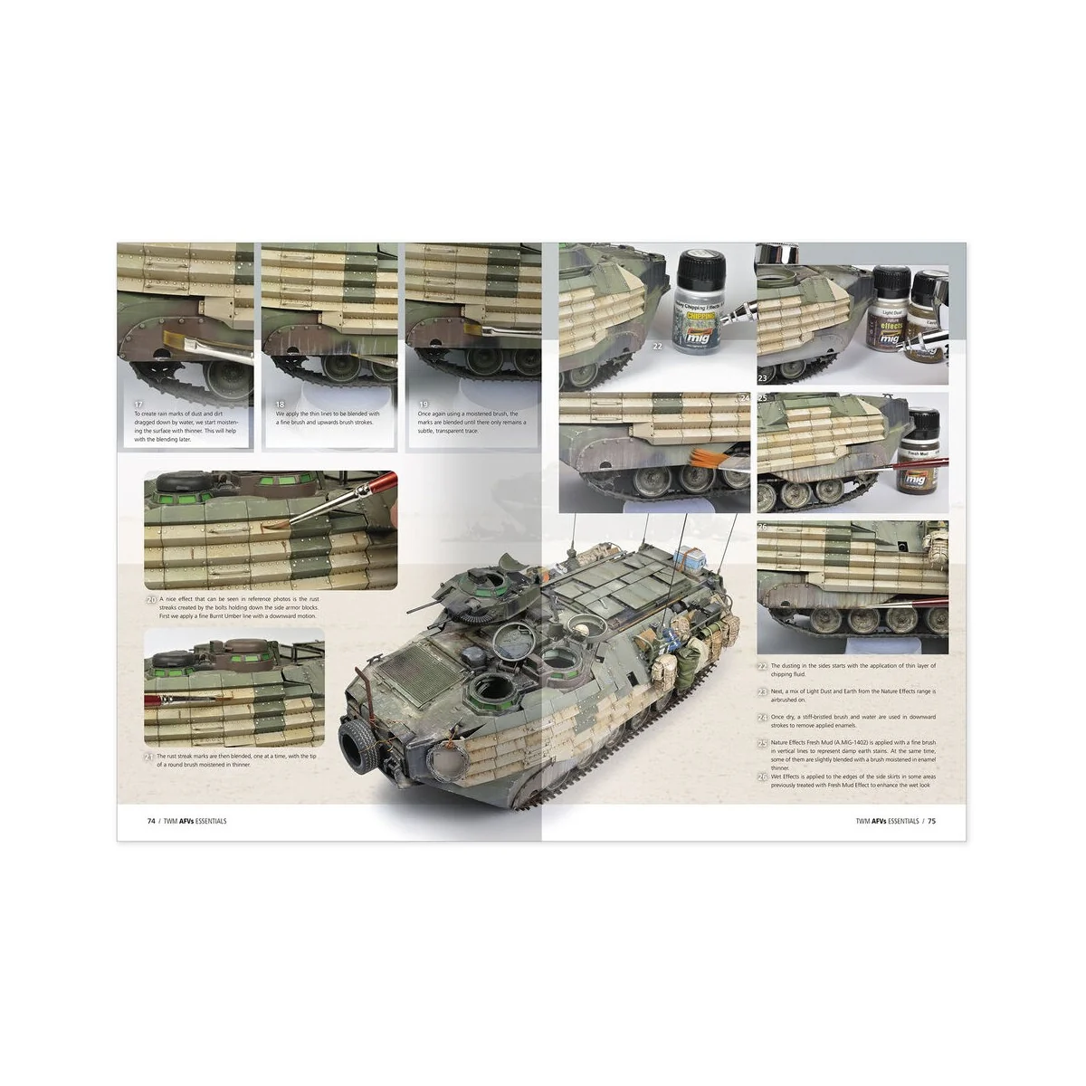 TWM AFVs ESSENTIALS (English) - AMMO by MIG Jimenez A.MIG-6318