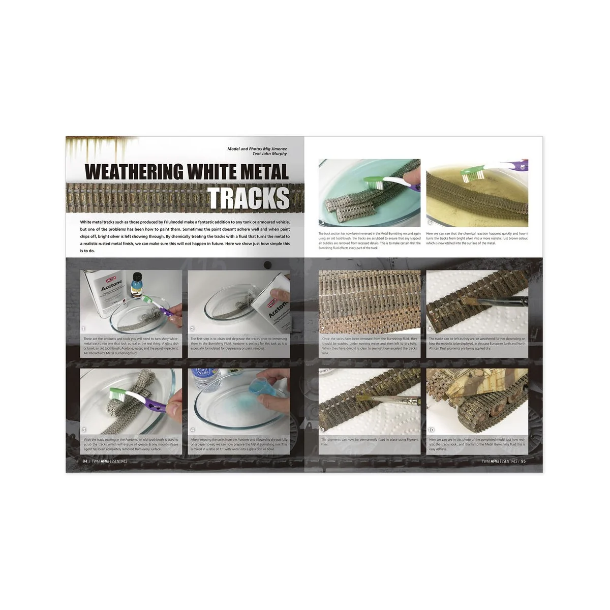 TWM AFVs ESSENTIALS (English) - AMMO by MIG Jimenez A.MIG-6318