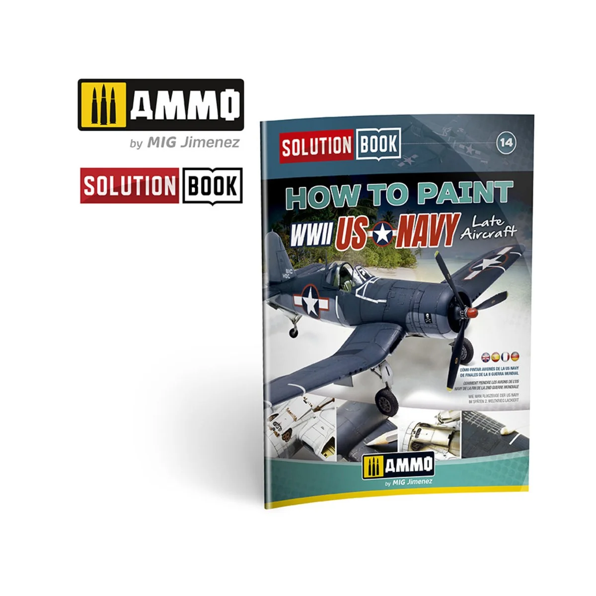 SOLUTION BOOK 14 - How to Paint US Navy WWII Late (English, Castell...