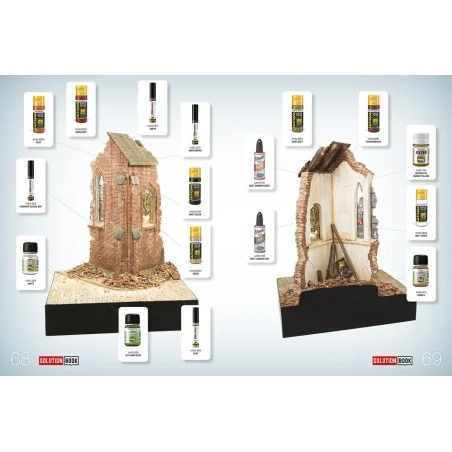 SOLUTION BOOK 09 - How to Paint Brick Buildings (English, Castellan...