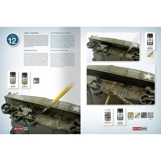 SOLUTION BOOK 22 - How to Paint WWII ETO vehicles - MULTILINGUAL BO...