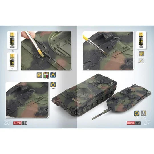 SOLUTION BOOK 26 - NATO & BUNDESWEHR Vehicles (English, Castellano,...