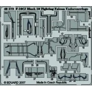 F-16CJ Block 50 Fighting Falcon undercarriage für Tamiya Bausatz, 1...