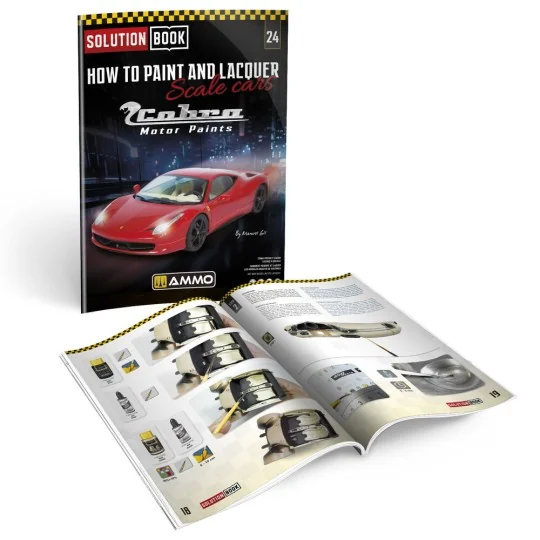 SOLUTION BOOK 24 - How to Paint and Lacquer Scale Cars (English, Ca...