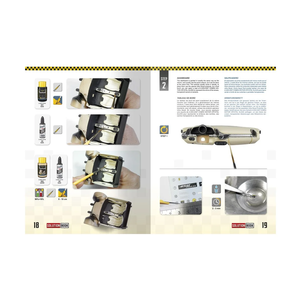 SOLUTION BOOK 24 - How to Paint and Lacquer Scale Cars (English, Ca...