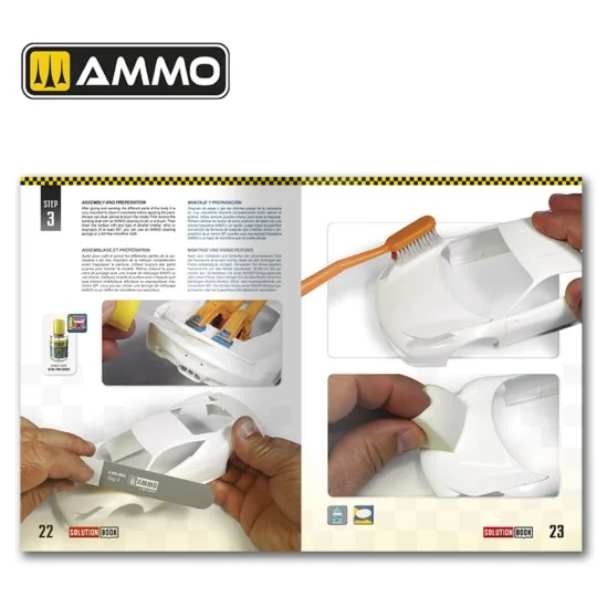 SOLUTION BOOK 24 - How to Paint and Lacquer Scale Cars (English, Ca...