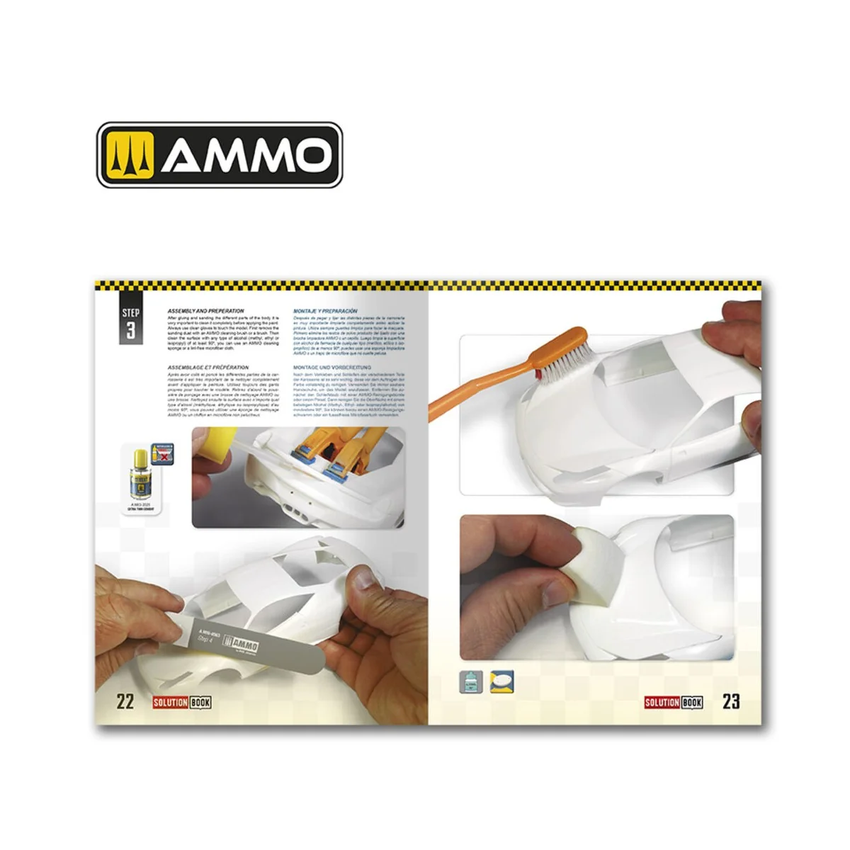SOLUTION BOOK 24 - How to Paint and Lacquer Scale Cars (English, Ca...