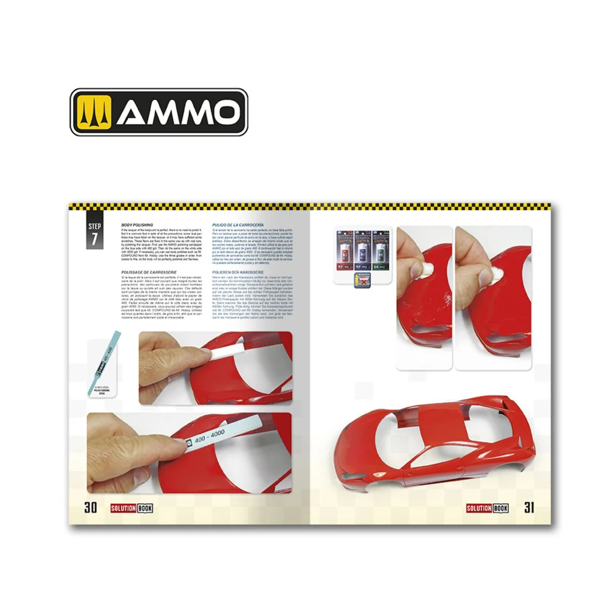 SOLUTION BOOK 24 - How to Paint and Lacquer Scale Cars (English, Ca...