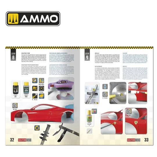 SOLUTION BOOK 24 - How to Paint and Lacquer Scale Cars (English, Ca...