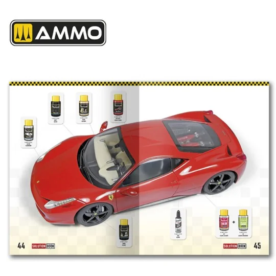 SOLUTION BOOK 24 - How to Paint and Lacquer Scale Cars (English, Ca...