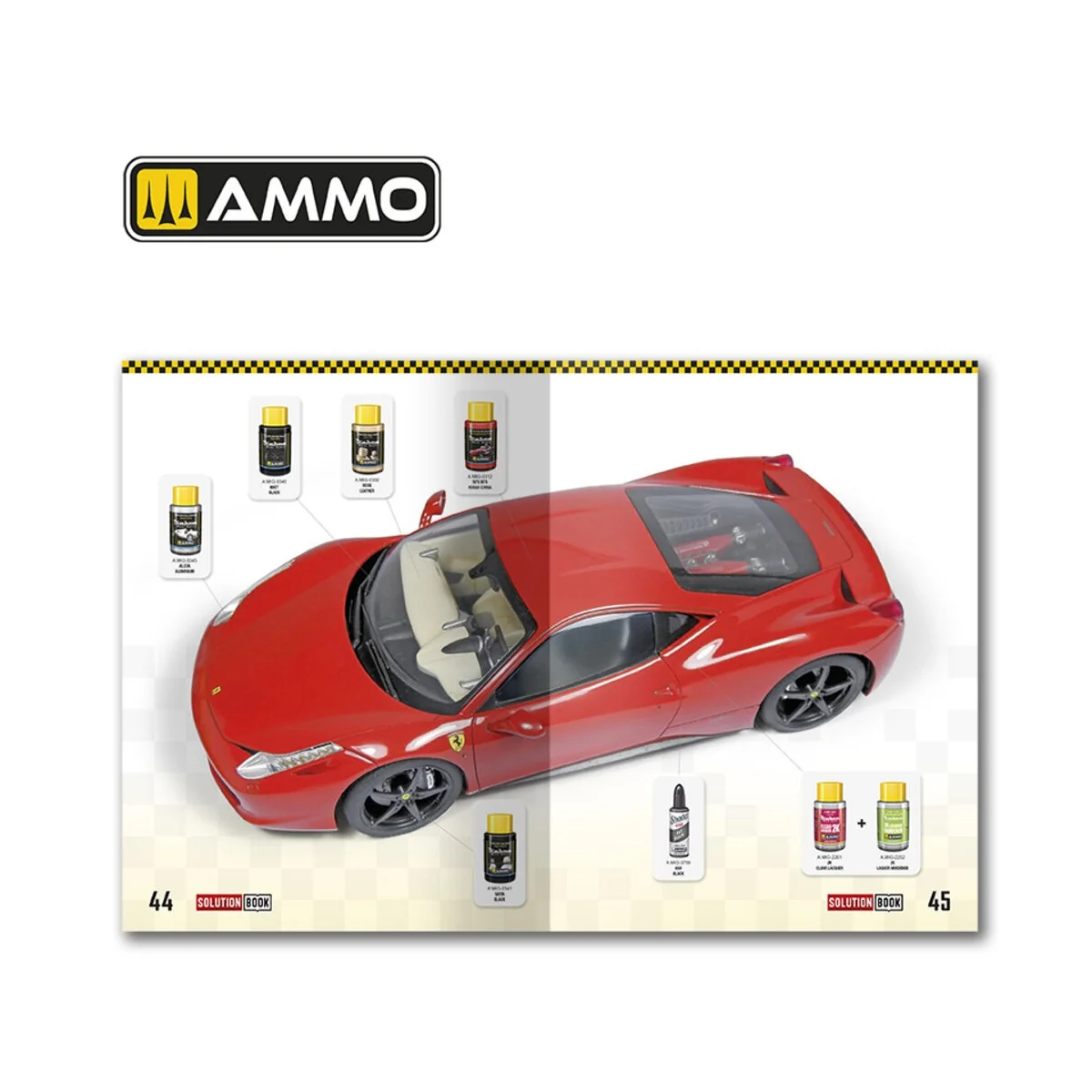 SOLUTION BOOK 24 - How to Paint and Lacquer Scale Cars (English, Ca...