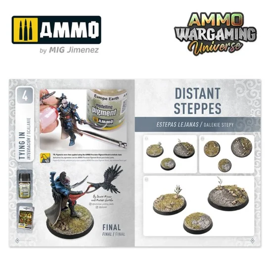 AMMO WARGAMING UNIVERSE Book 02 - Distant Steppes (English, Castell...