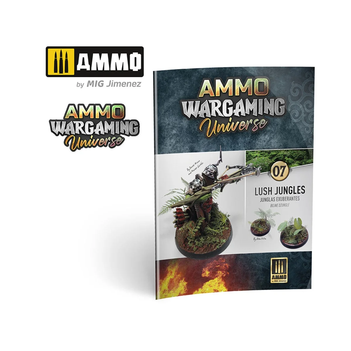 AMMO WARGAMING UNIVERSE Book 07 - Lush Jungles (English, Castellano...