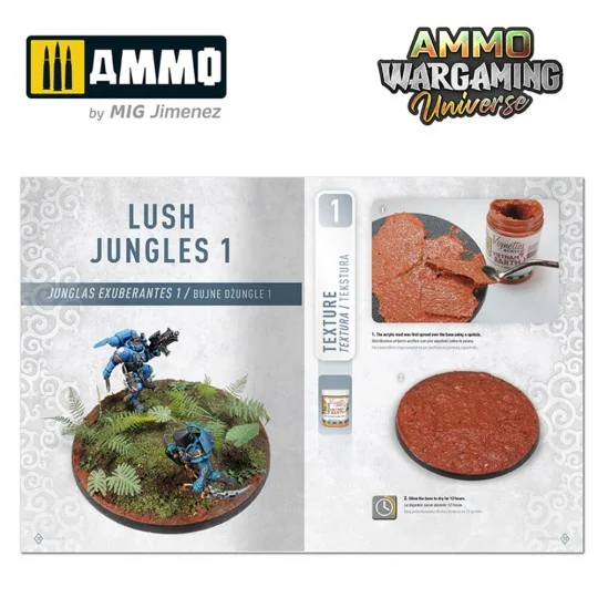 AMMO WARGAMING UNIVERSE Book 07 - Lush Jungles (English, Castellano...