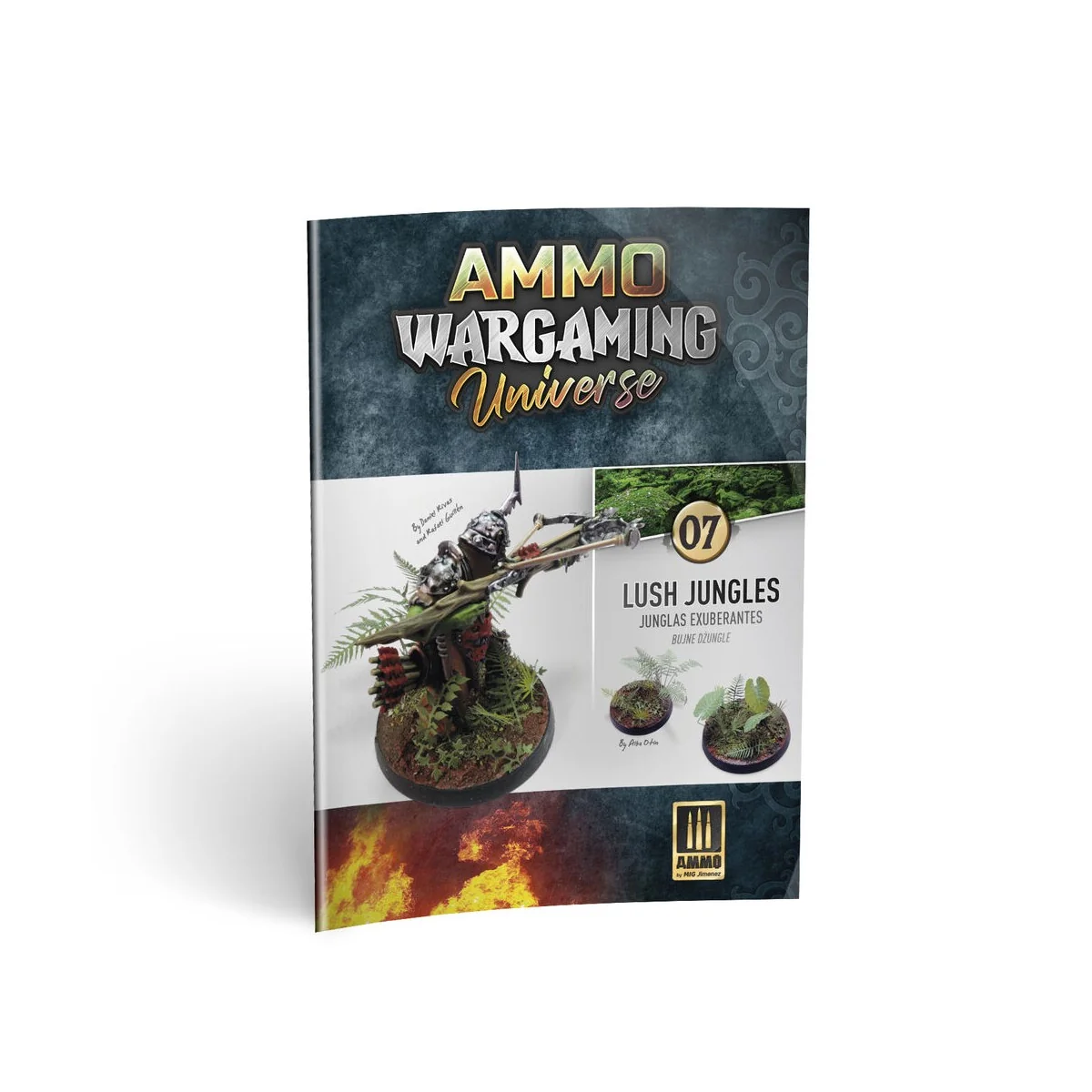 AMMO WARGAMING UNIVERSE Book 07 - Lush Jungles (English, Castellano...