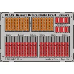 Remove Before Flight - Israel - Eduard Accessories 49546