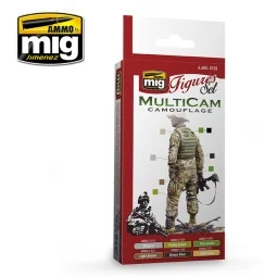 Multicam Camouflage Figures Set - AMMO by MIG Jimenez A.MIG-7028 2