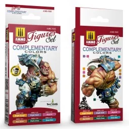 Complementary Colors Figures Set - AMMO by MIG Jimenez A.MIG-7032 2