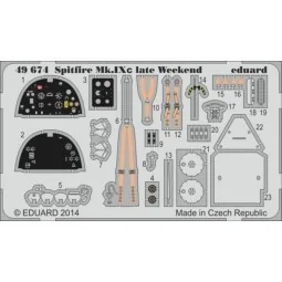 Spifire MK.IXc late WEEKEND for Eduard, 1/48 - Eduard Accessories 4...