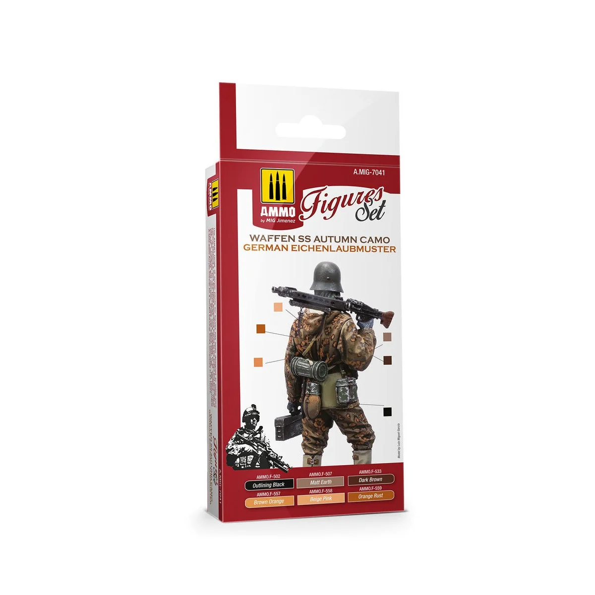 Waffen SS Autumn Camo. German Einchenlaubmuster Figures Set - AMMO ...