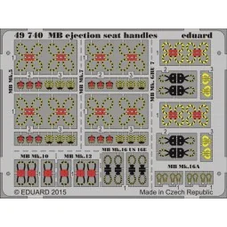 MB ejection seat handles, 1/48 - Eduard Accessories 49740