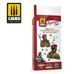 British Paratroopers Red Devils WWII - AMMO by MIG Jimenez A.MIG-7045 2